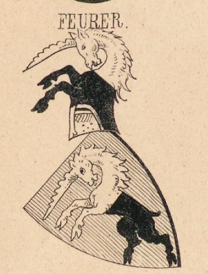 Feurer Coat of Arms / Family Crest 1