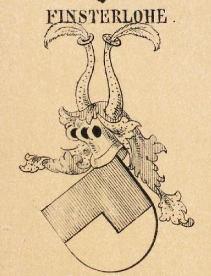 Finsterlohe Coat of Arms / Family Crest 1