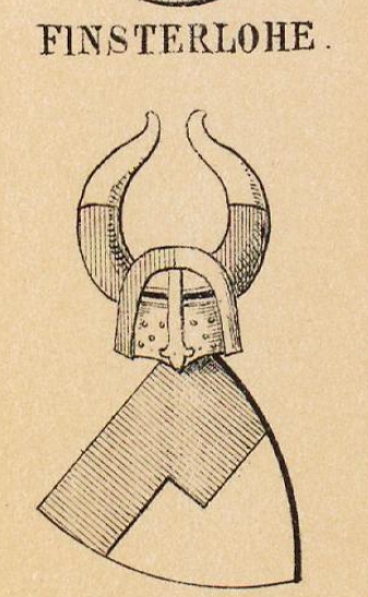 Finsterlohe Coat of Arms / Family Crest 2
