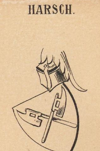 Harsch Coat of Arms / Family Crest 0