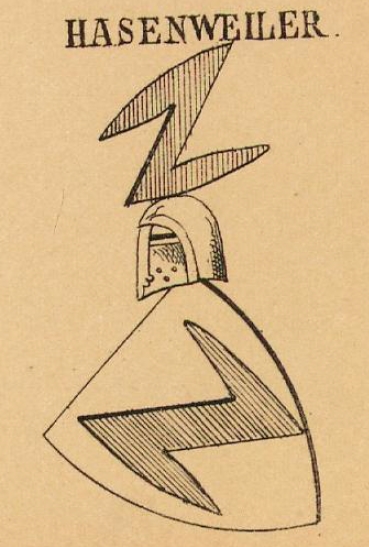 Hasenweiler Coat of Arms / Family Crest 0