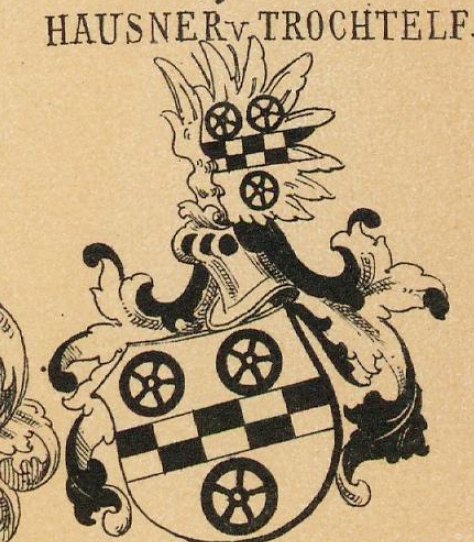 Hausner Coat of Arms / Family Crest 2