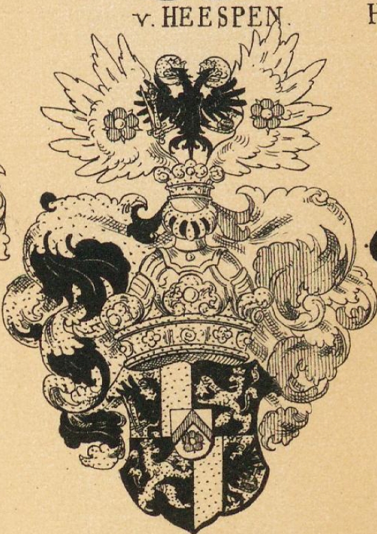 Heespen Coat of Arms / Family Crest 0