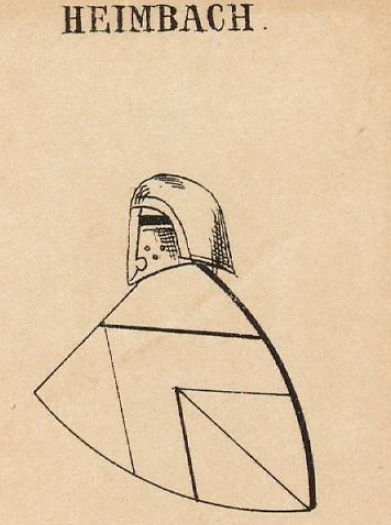 Heimbach Coat of Arms / Family Crest 0