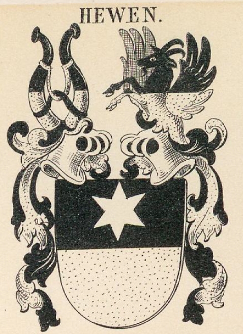 Hewen Coat of Arms / Family Crest 1