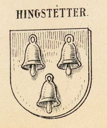 Hingstetter Coat of Arms / Family Crest 0