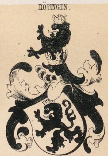 Hofingen Coat of Arms / Family Crest 0