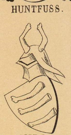 Huntfuss Coat of Arms / Family Crest 0