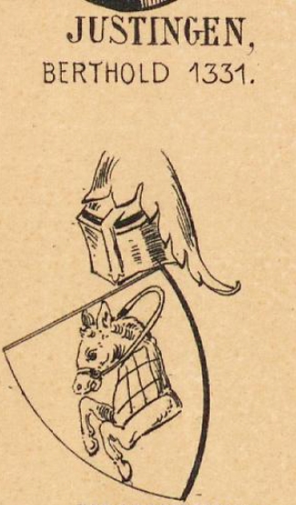 Justingen Coat of Arms / Family Crest 2