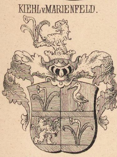 Kiehl Coat of Arms / Family Crest 0