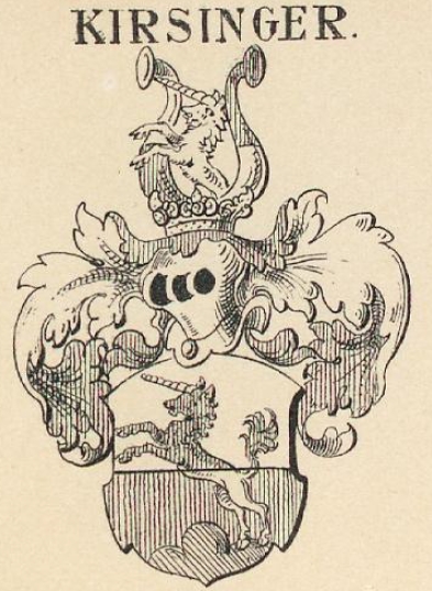 Kirsinger Coat of Arms / Family Crest 0
