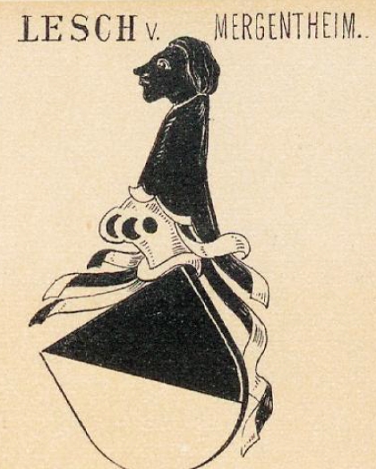 Lesch Coat of Arms / Family Crest 1