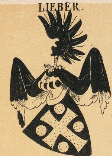 Lieber Coat of Arms / Family Crest 1
