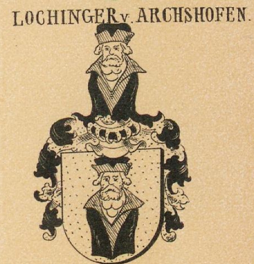 Lochinger Coat of Arms / Family Crest 2