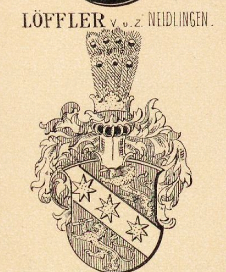 Loffler Coat of Arms / Family Crest 1