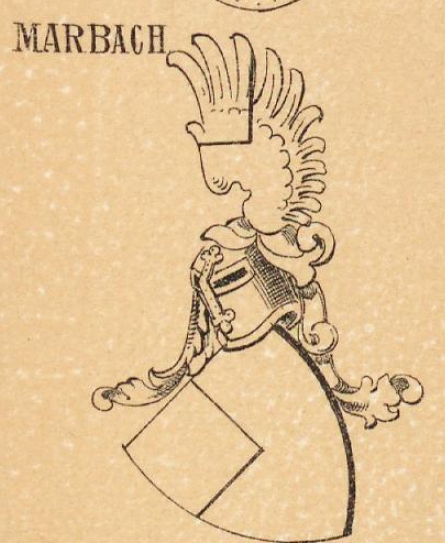 Marbach Coat of Arms / Family Crest 1