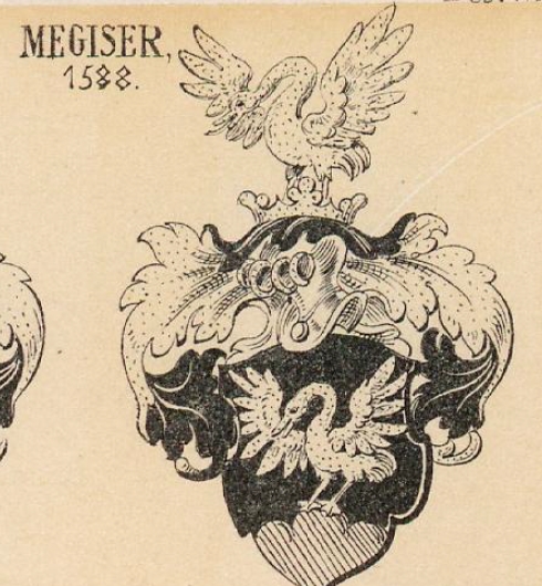 Megiser Coat of Arms / Family Crest 1
