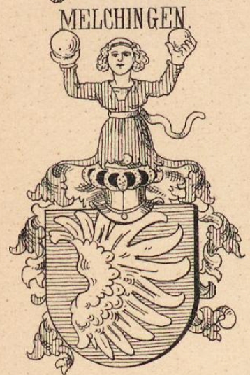 Melchingen Coat of Arms / Family Crest 0