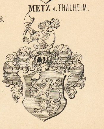 Metz Coat of Arms / Family Crest 1