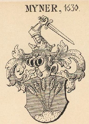 Myner Coat of Arms / Family Crest 0