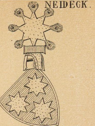 Neideck Coat of Arms / Family Crest 2