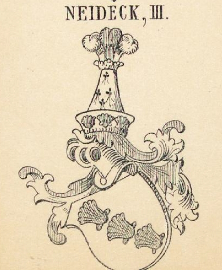 Neideck Coat of Arms / Family Crest 6