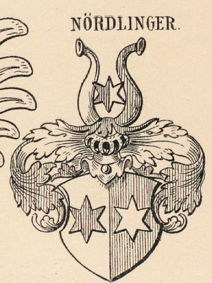 Nordlinger Coat of Arms / Family Crest 1