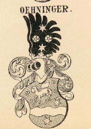 Oehninger Coat of Arms / Family Crest 0