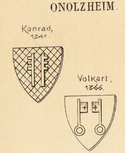 Onolzheim Coat of Arms / Family Crest 0