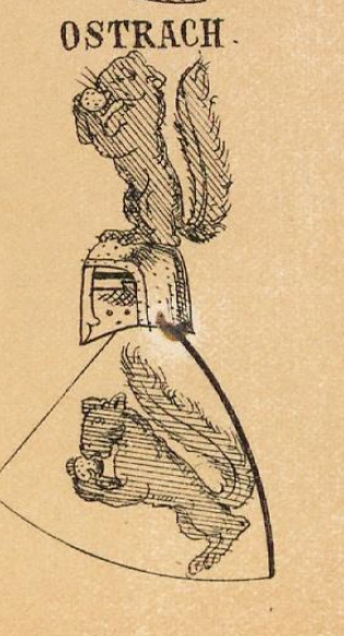 Ostrach Coat of Arms / Family Crest 1