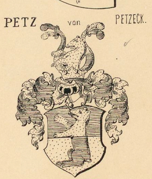 Petz Coat of Arms / Family Crest 1