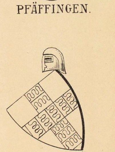 Pfaffingen Coat of Arms / Family Crest 0