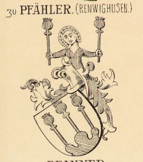Pfahler Coat of Arms / Family Crest 3