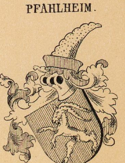 Pfahlheim Coat of Arms / Family Crest 0