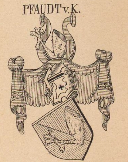 Pfaudt Coat of Arms / Family Crest 1
