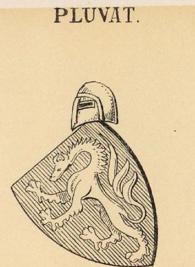 Pluvat Coat of Arms / Family Crest 0