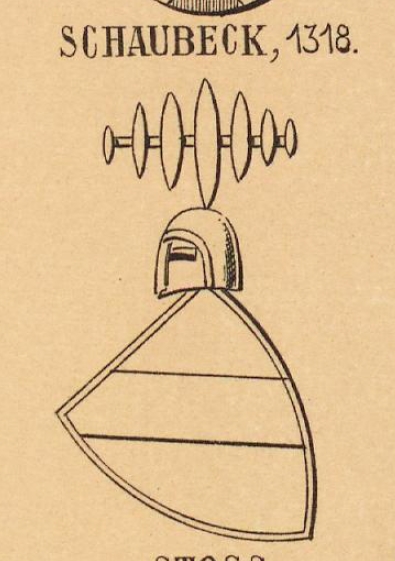 Schaubeck Coat of Arms / Family Crest 1