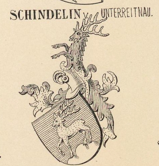 Schindelin Coat of Arms / Family Crest 1