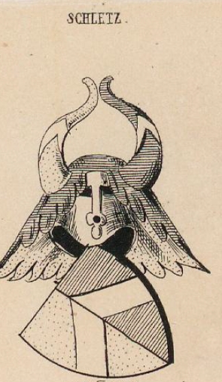 Schletz Coat of Arms / Family Crest 2