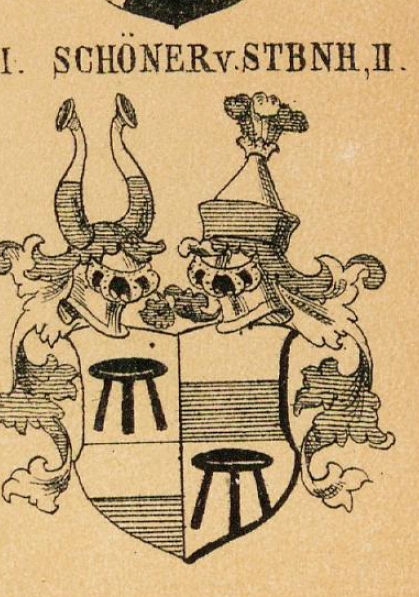 Schoner Coat of Arms / Family Crest 3