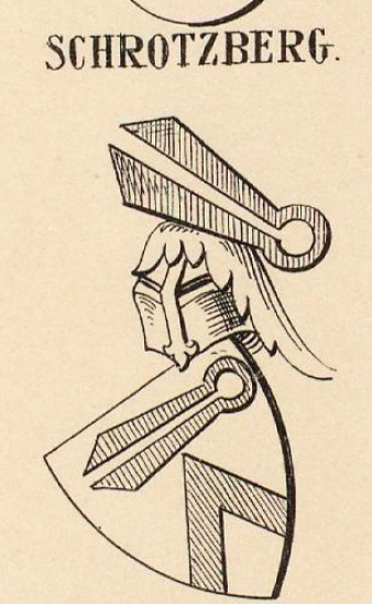 Schrotzberg Coat of Arms / Family Crest 1