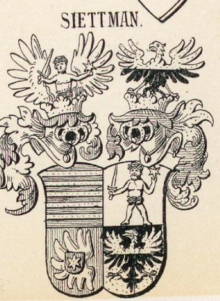 Siettman Coat of Arms / Family Crest 0