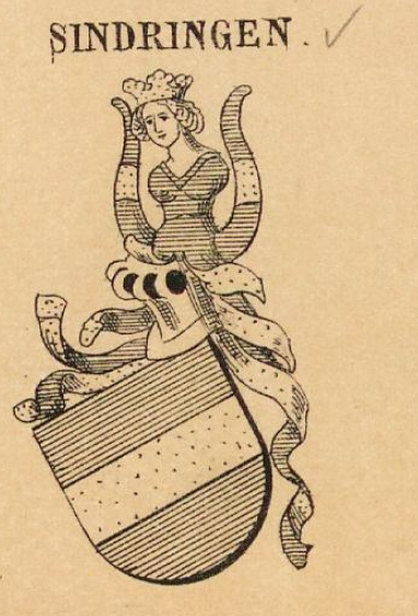 Sindringen Coat of Arms / Family Crest 0