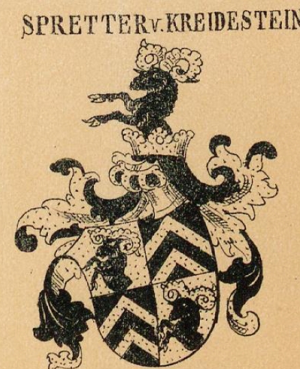 Spretter Coat of Arms / Family Crest 1