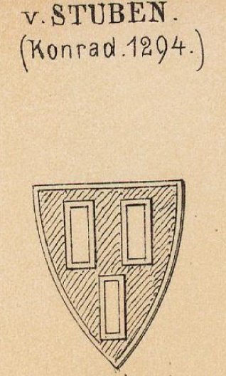 Stuben Coat of Arms / Family Crest 1