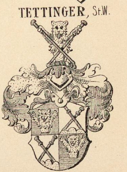 Tettinger Coat of Arms / Family Crest 0