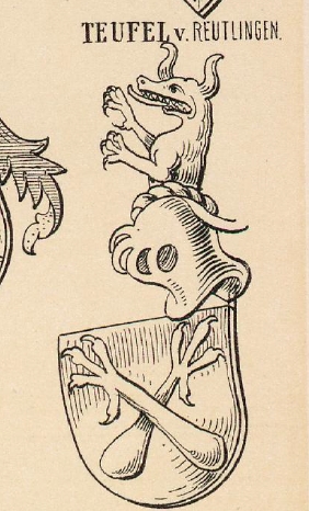 Teufel Coat of Arms / Family Crest 11