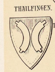 Thailfingen Coat of Arms / Family Crest 0
