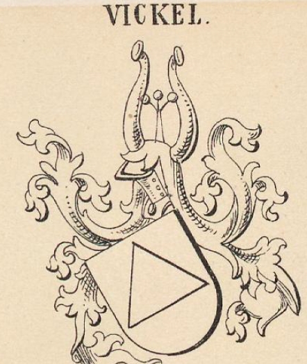 Vickel Coat of Arms / Family Crest 1