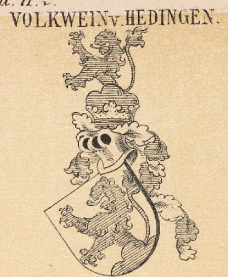 Volkwein Coat of Arms / Family Crest 1